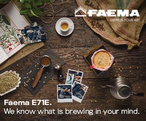 FAEMA E71E. We know what is brewing in your mind.