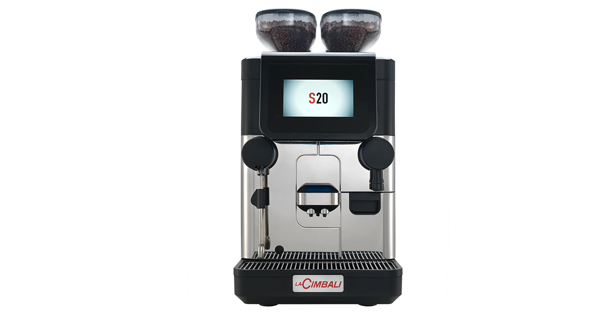 Make up to 200 hot drinks a day with the new LaCimbali S20
