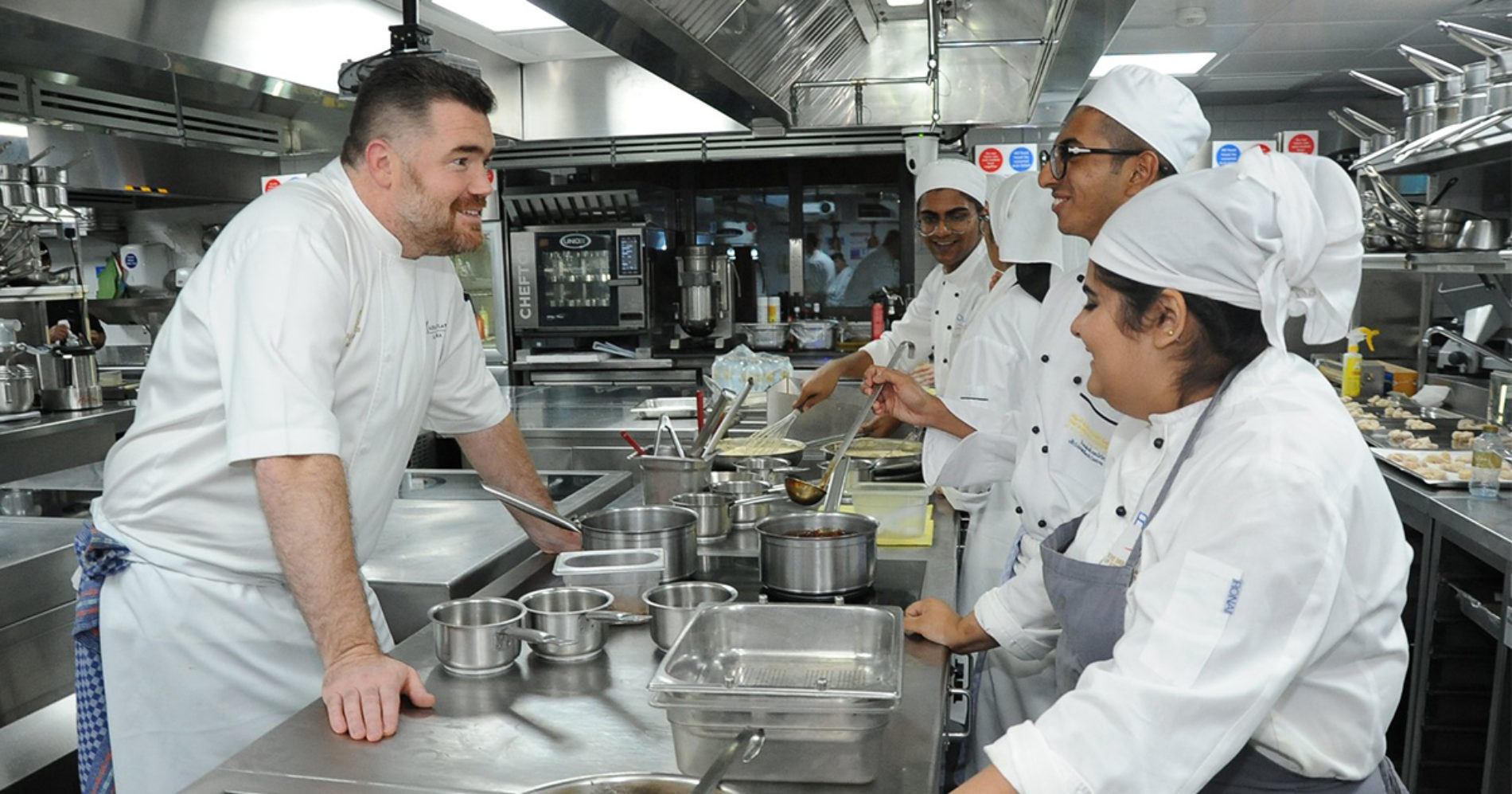 A night at the academy with Nathan Outlaw & Nigel Haworth