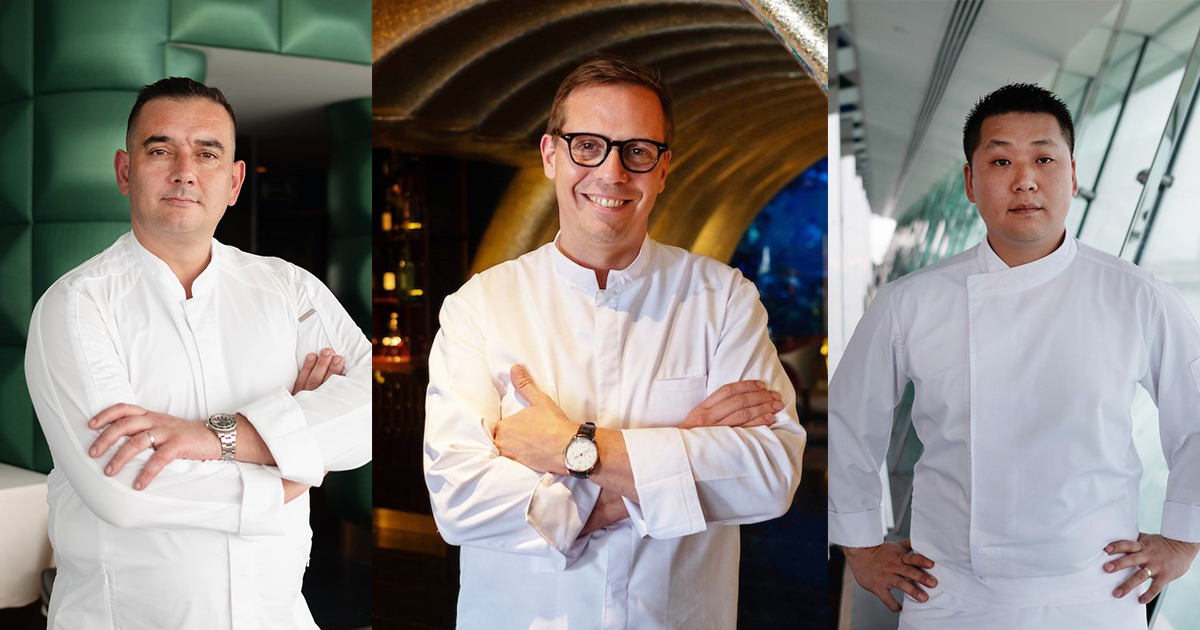 Three new chefs join Burj Al Arab Jumeirah The Pro Chef Middle East