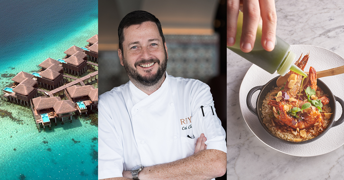 From desert to sea: Colin Clague on his culinary residency in the Maldives