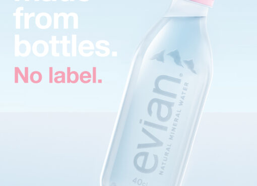 Evian mineral water Middle East