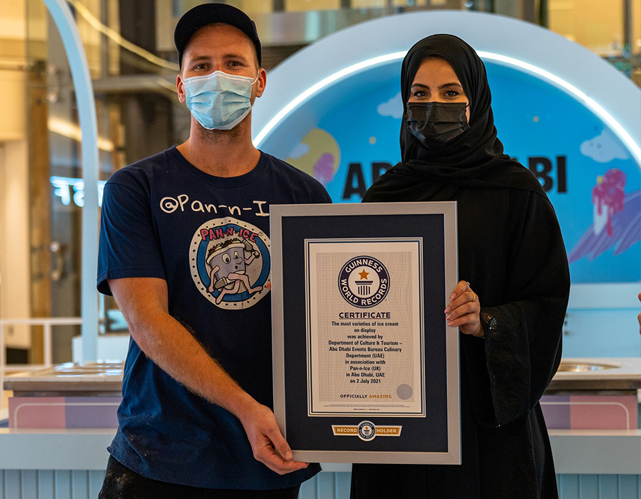 Abu Dhabi Culinary, Guinness World Record Ice Cream