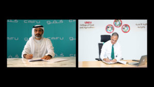 CAFU and UAEU Ghaf Seeds MOU