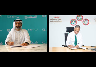 CAFU and UAEU Ghaf Seeds MOU