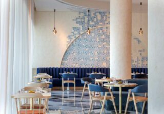 Cleo Mediterranean cuisine Hyde Hotel Dubai
