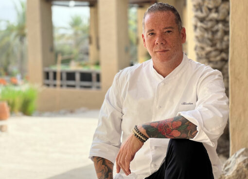 Sébastien Pinson executive chef Six Senses Zighy Bay