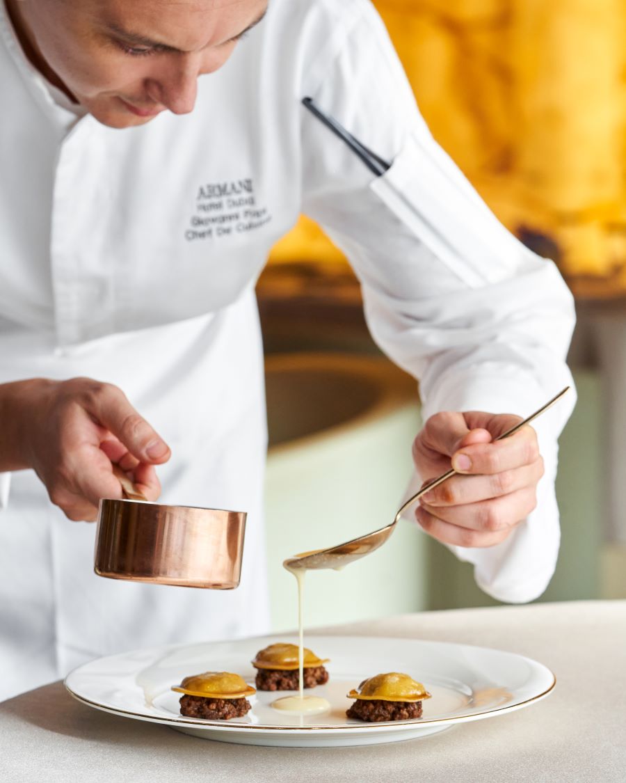 Michelin star restaurant Armani/Ristorante launches an exceptional menu |  The Pro Chef Middle East