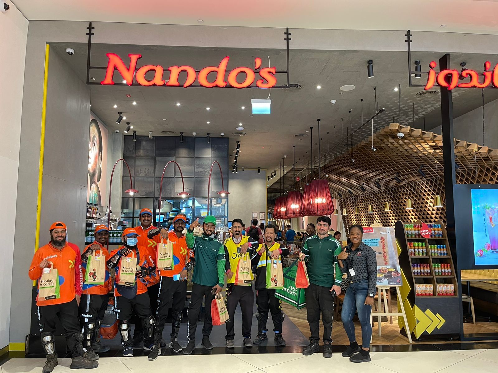 Nando's offers 1,000 free meals for delivery drivers this Ramadan