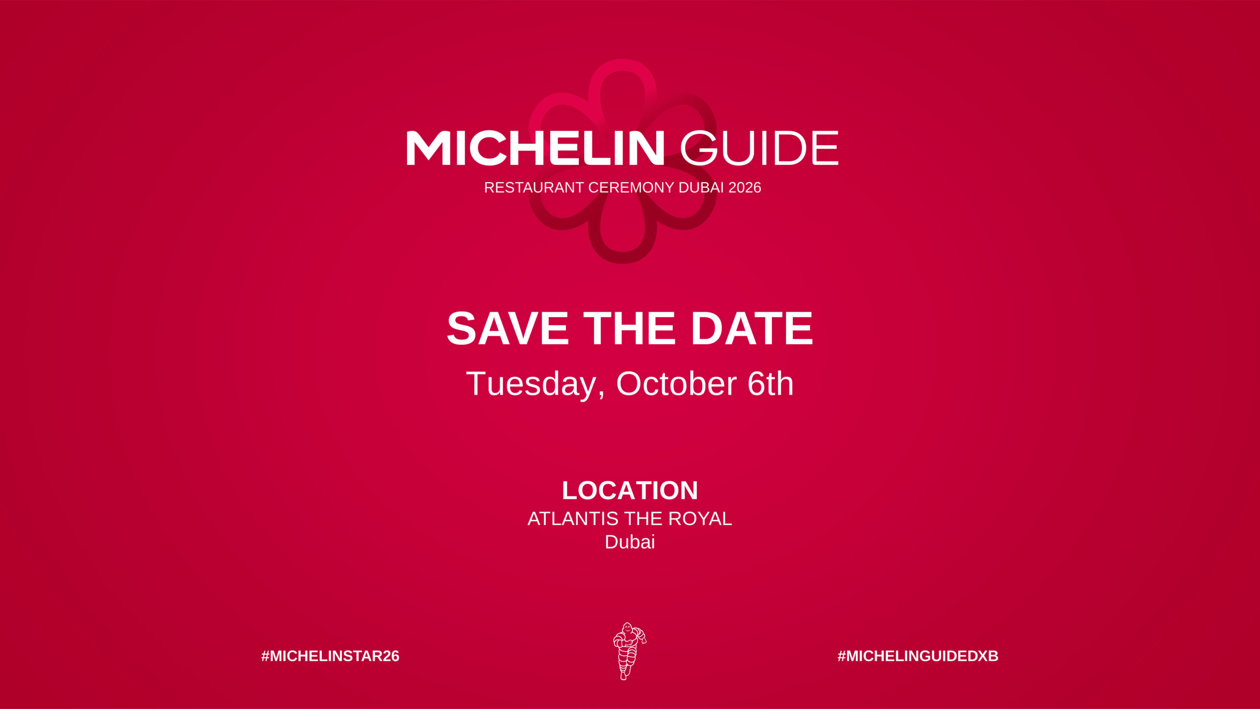 MICHELIN Guide Dubai 2026 ceremony set for 6 October
